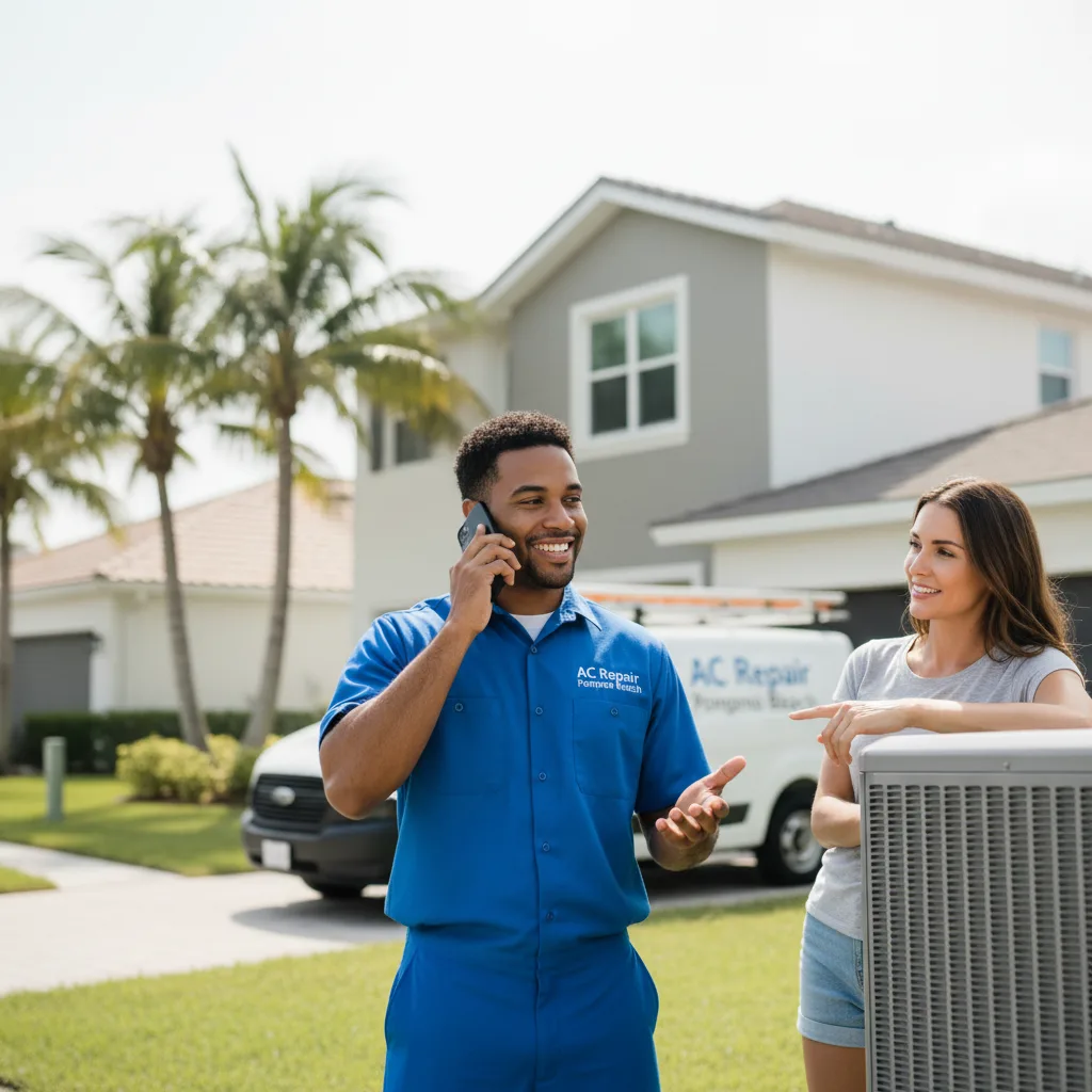 AC Repair Pompano Beach customer support in Carnegie